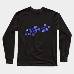 Vegan Veggies Long Sleeve T-Shirt